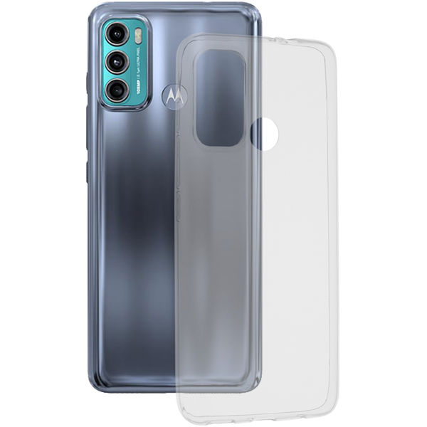 Techsuit - Clear Silicone - Motorola Moto G60 - Transparent
