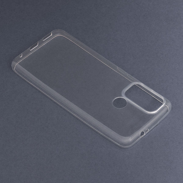 Techsuit - Clear Silicone - Motorola Moto G60 - Transparent