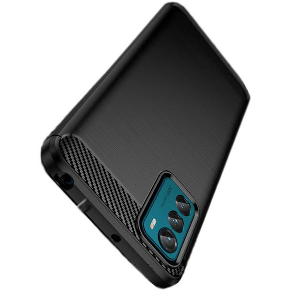 Techsuit - Carbon Silicone - Motorola Moto G42 - Black