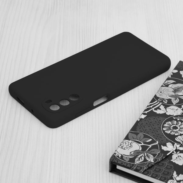 Techsuit - Soft Edge Silicone - Motorola Moto G62 - Black