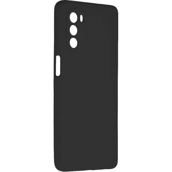 Techsuit - Soft Edge Silicone - Motorola Moto G62 - Black