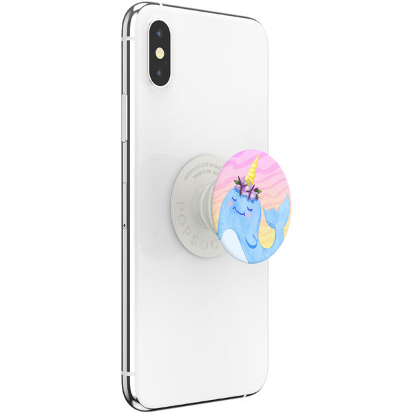PopSockets - PopGrip - Narwhal Princess