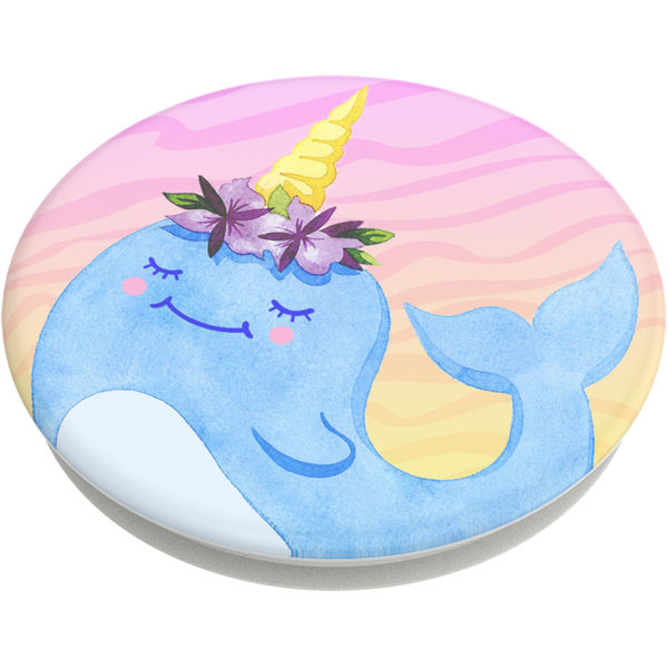 PopSockets - PopGrip - Narwhal Princess
