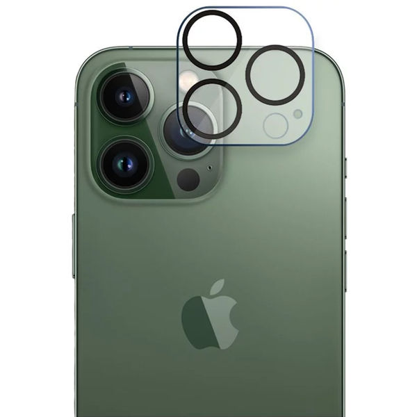 Lito - S+ Camera Glass Protector - iPhone 14 Pro / iPhone 14 Pro Max - Black/Transparent