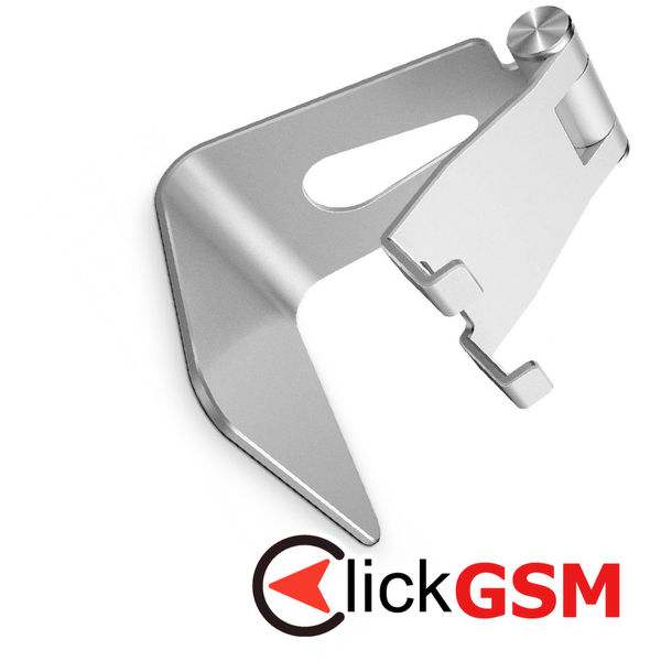 Techsuit - Desk Holder (Z4a) - Folding Feature, for Phone, Tablet, max 8 - Silver