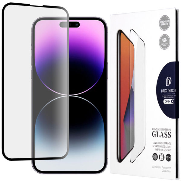 Dux Ducis - Tempered Glass - iPhone 14 Pro Max - Black