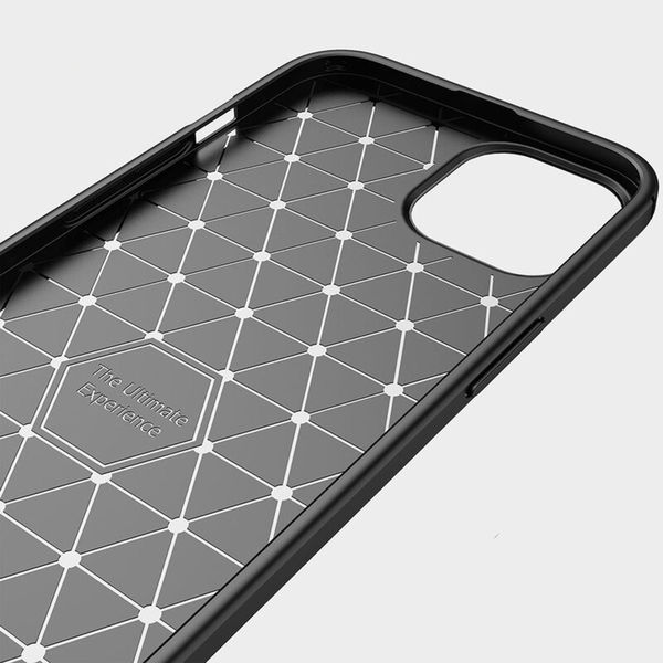 Techsuit - Carbon Silicone - iPhone 14 Plus - Black
