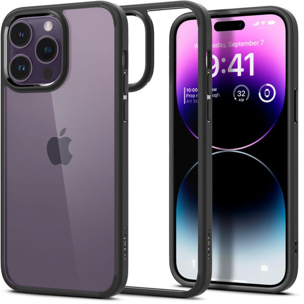 Spigen - Ultra Hybrid - iPhone 14 Pro - Matte Black