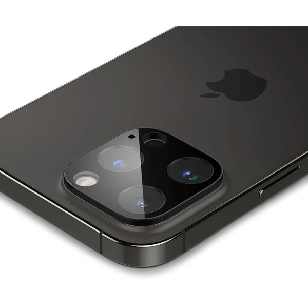 Techsuit - Full Camera Glass - iPhone 14 Pro / iPhone 14 Pro Max - Black