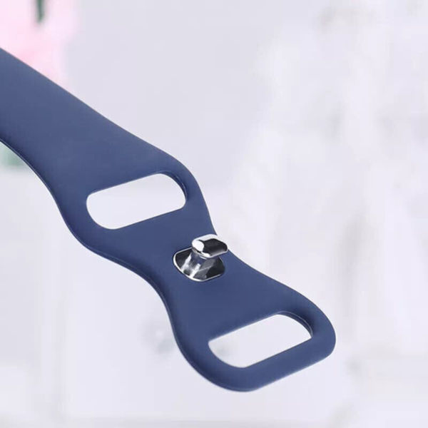 Techsuit - Watchband (W031) - Apple Watch 1/2/3/4/5/6/7/8/9/10/SE/SE 2/Ultra/Ultra 2 (42/44/45/46/49mm) - Dark Purple