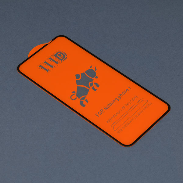 Techsuit - 111D Full Cover / Full Glue Glass - Nothing Phone (1) - Black