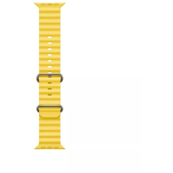Techsuit - Watchband (W038) - Apple Watch 1/2/3/4/5/6/7/8/9/10/SE/SE 2 (38/40/41/42mm) - Yellow