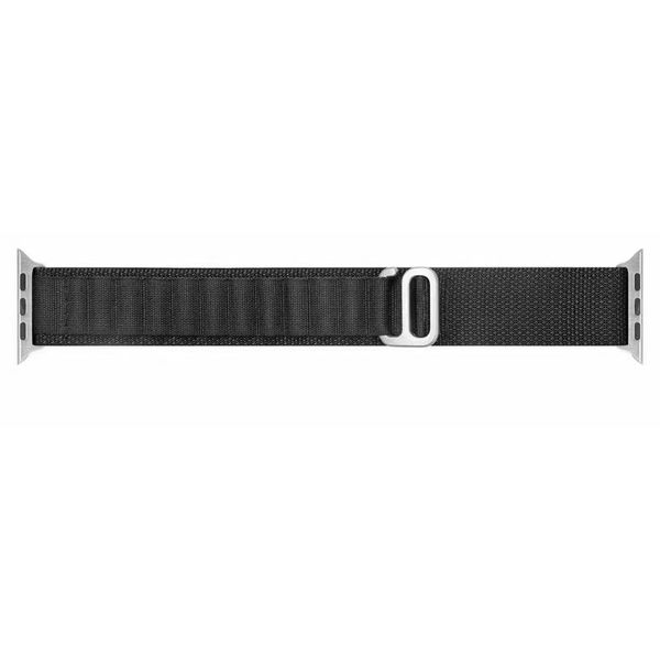 Techsuit - Watchband (W037) - Apple Watch 1/2/3/4/5/6/7/8/9/10/SE/SE 2 (38/40/41/42mm) - Black