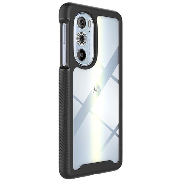 Techsuit - Defense360 Pro + Screen Protector - Motorola Edge 30 Pro - Black