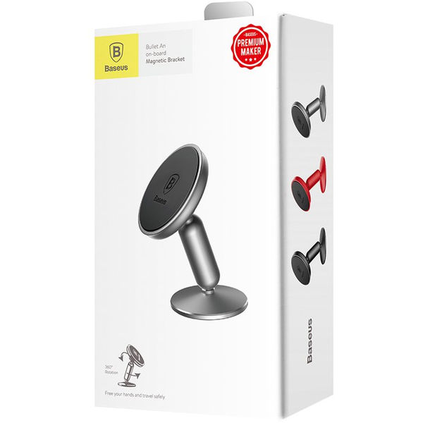 Baseus - Car Holder (SUYZD-01) - Magnetic Grip for Dashbord - Black