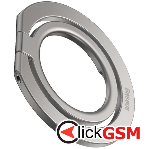 Baseus - Phone Ring Halo Series (SUCH000012) - Foldable, Magnetic - Silver