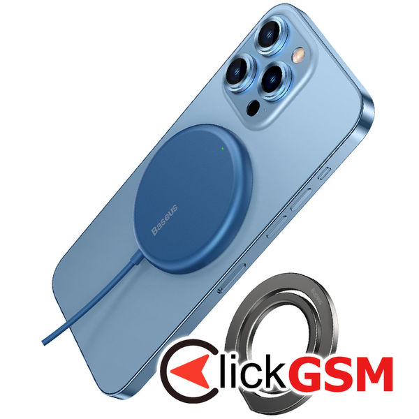 Baseus - Phone Ring Halo Series (SUCH000012) - Foldable, Magnetic - Silver