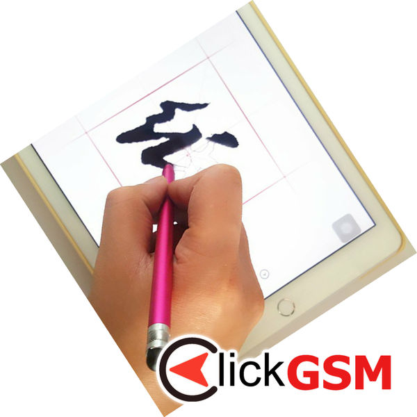 Techsuit - Stylus Pen (JC01) - Aluminum Alloy, Android, iOS, Microsoft - Purple