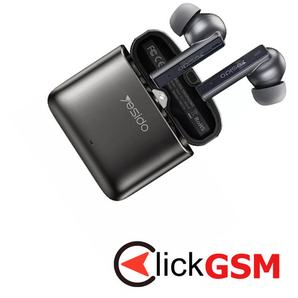 Yesido - Wireless Earbuds (TWS10) - Noise Cancelling, TWS - Black