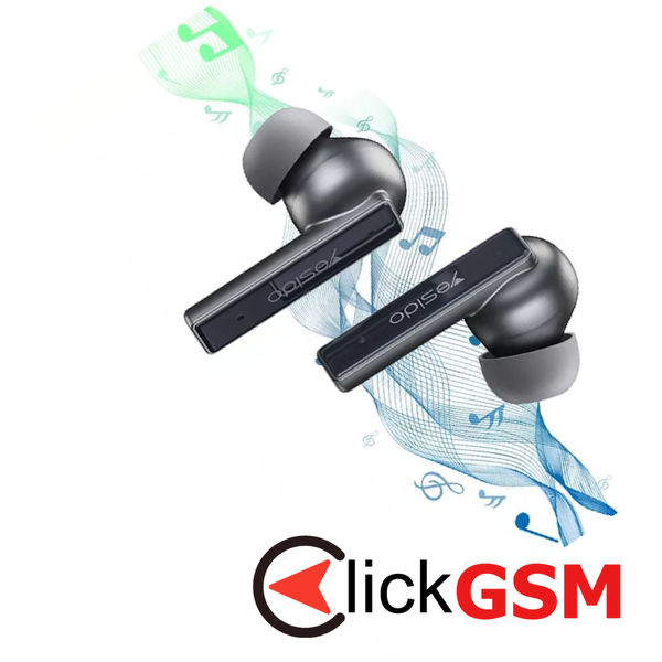 Yesido - Wireless Earbuds (TWS10) - Noise Cancelling, TWS - Black