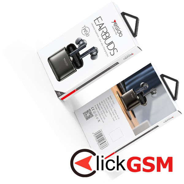Yesido - Wireless Earbuds (TWS10) - Noise Cancelling, TWS - Black