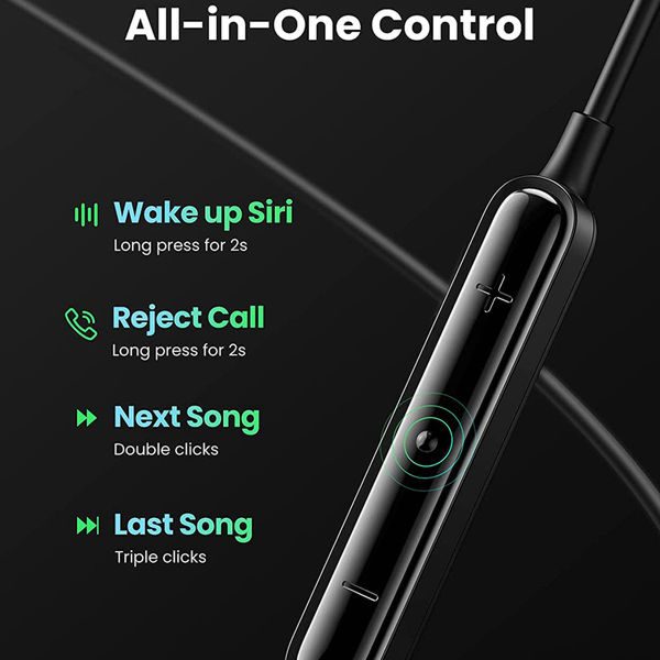 Ugreen - Stereo Earphones (30631) - In-Ear with Lightning Connector - Black