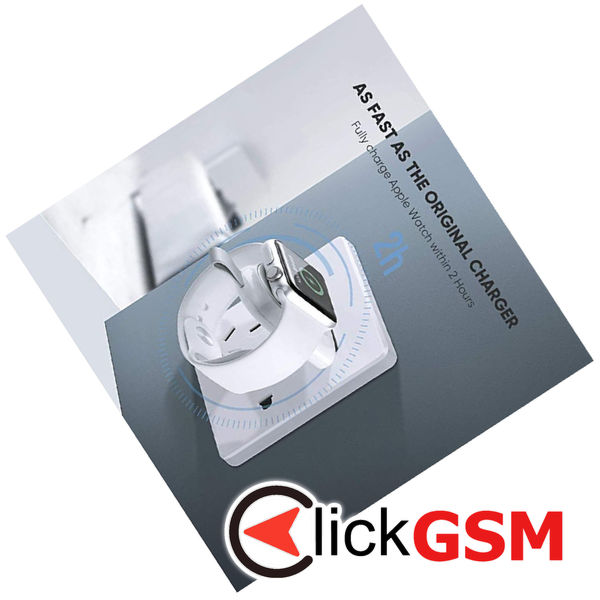 Ugreen - Wireless Charger (50944) - Magnetic Module, for Apple Watch, 1A - White