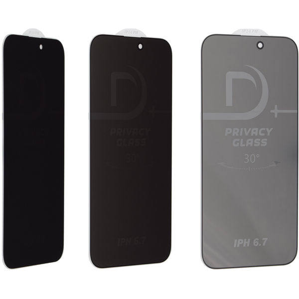 Lito - D+ PRIVACY Glass - iPhone 14 Pro - Black