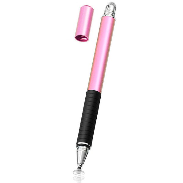 Techsuit - Stylus Pen (JC02) - Aluminum Alloy, Android, iOS, Microsoft - Light Pink