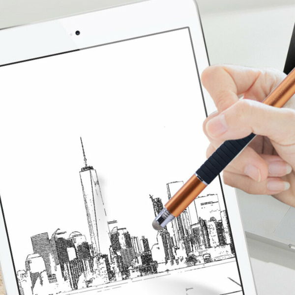 Techsuit - Stylus Pen (JC02) - Aluminum Alloy, Android, iOS, Microsoft - Light Pink