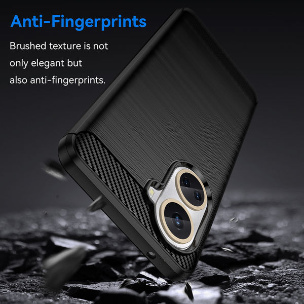 Techsuit - Carbon Silicone - Huawei nova 10 SE - Black