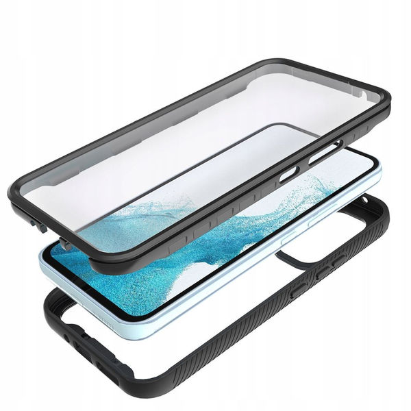 Techsuit - Defense360 Pro + Screen Protector - Samsung Galaxy A54 - Black