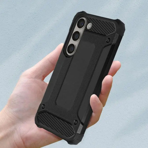 Techsuit - Hybrid Armor - Samsung Galaxy S23 - Black