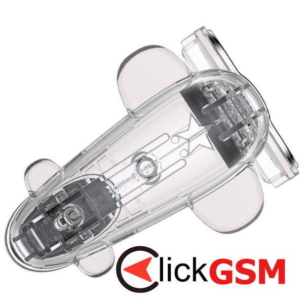 Baseus - Mobile Game Controllers (ACPBCJ-02) - Shooting Triggers for Phone, Tablet - Clear