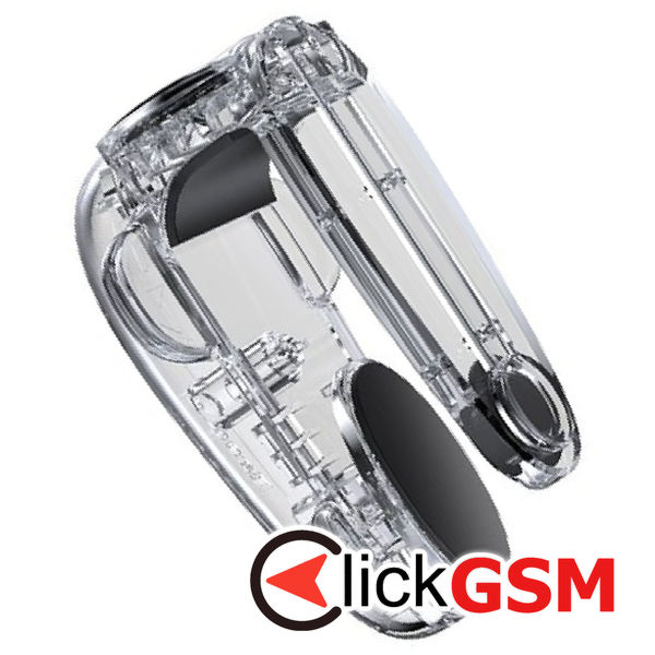 Baseus - Mobile Game Controllers (ACPBCJ-02) - Shooting Triggers for Phone, Tablet - Clear