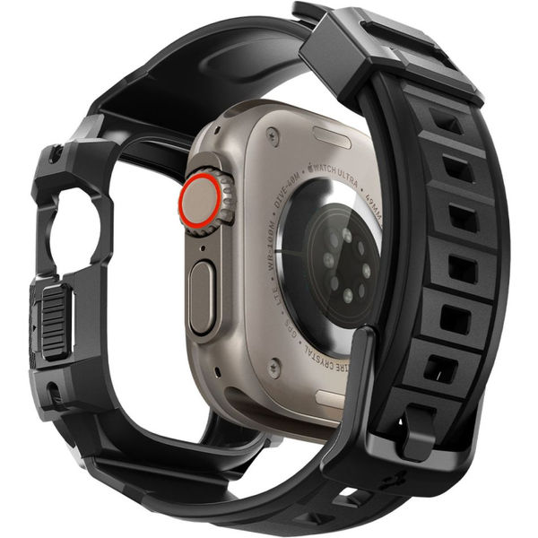 Spigen - Rugged Armor Pro - Apple Watch Ultra / Ultra 2 - Black