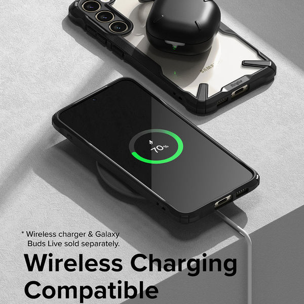 Ringke - Fusion X - Samsung Galaxy S23 - Black