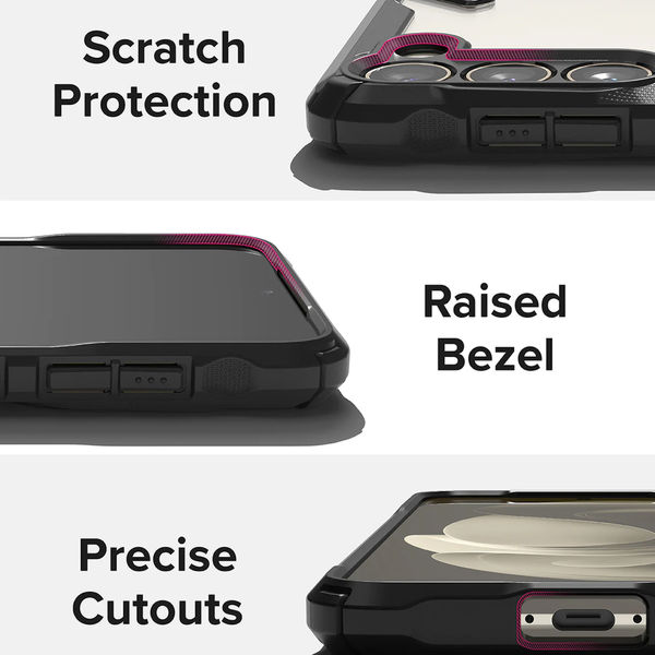 Ringke - Fusion X - Samsung Galaxy S23 - Black