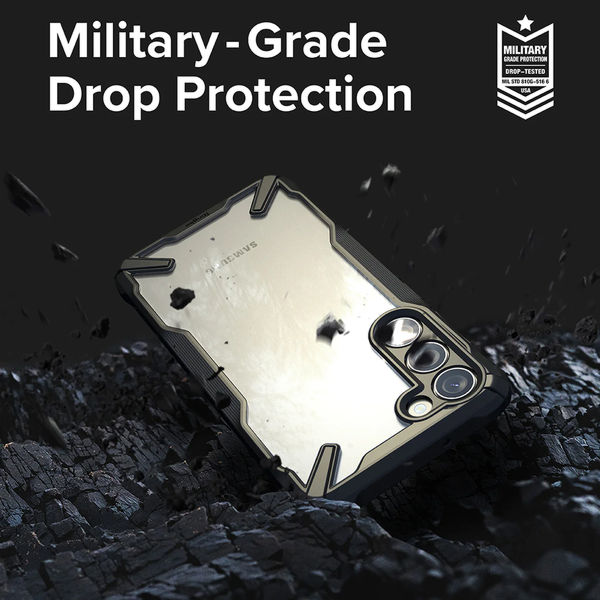 Ringke - Fusion X - Samsung Galaxy S23 Plus - Black