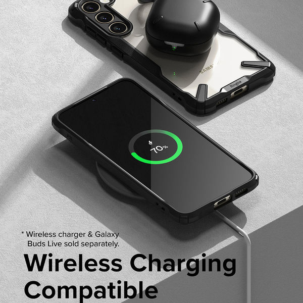 Ringke - Fusion X - Samsung Galaxy S23 Plus - Black