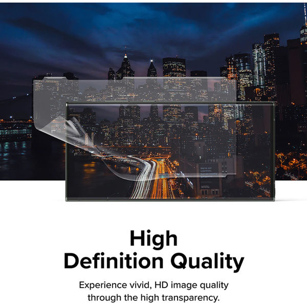 Ringke - Dual Easy WingFull (2 pack) - Samsung Galaxy S23 Ultra - Clear