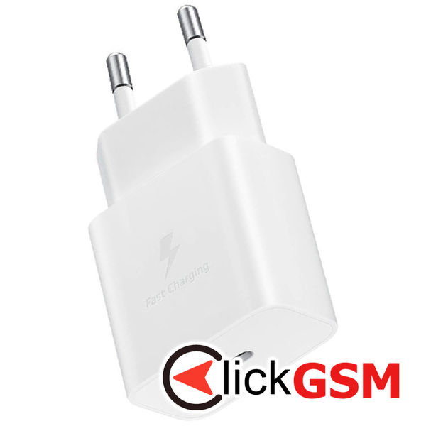Samsung - Original Wall Charger (EP-T1510NWEGEU) - Type-C Fast Charging 15W - White (Blister Packing)