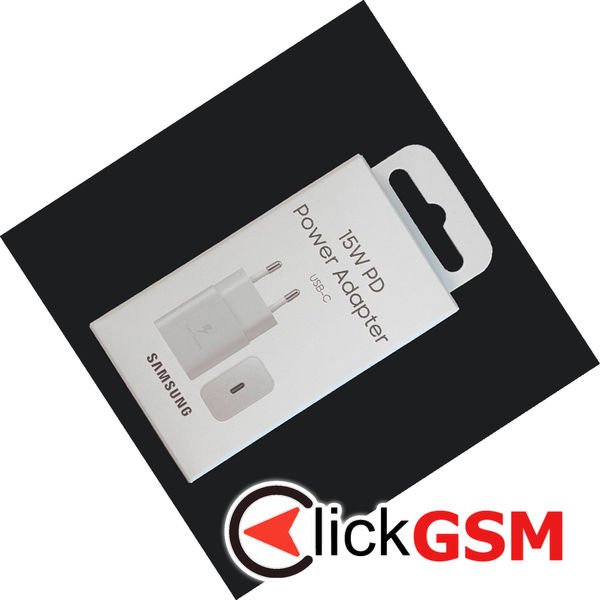 Samsung - Original Wall Charger (EP-T1510NWEGEU) - Type-C Fast Charging 15W - White (Blister Packing)