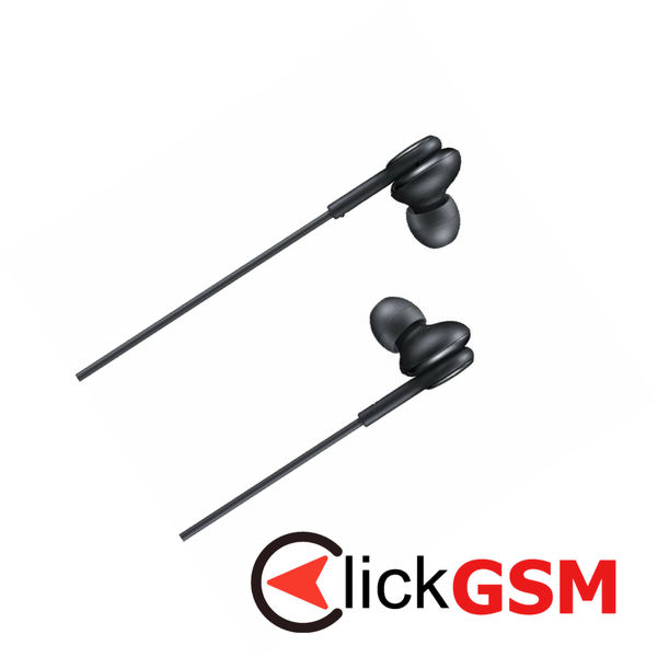 Samsung - Original Stereo Earphones (EO-IA500BBEGWW) - Jack 3.5mm with Microphone - Black (Blister Packing)