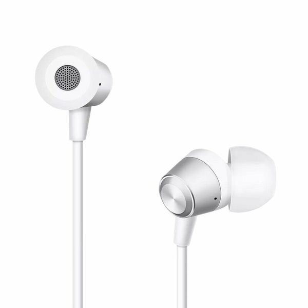 Oppo - Stereo Earphones (MH130) - Jack 3.5mm with Microphone - White (Bulk Packing)