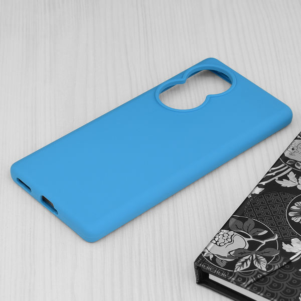 Techsuit - Soft Edge Silicone - Honor 80 - Denim Blue