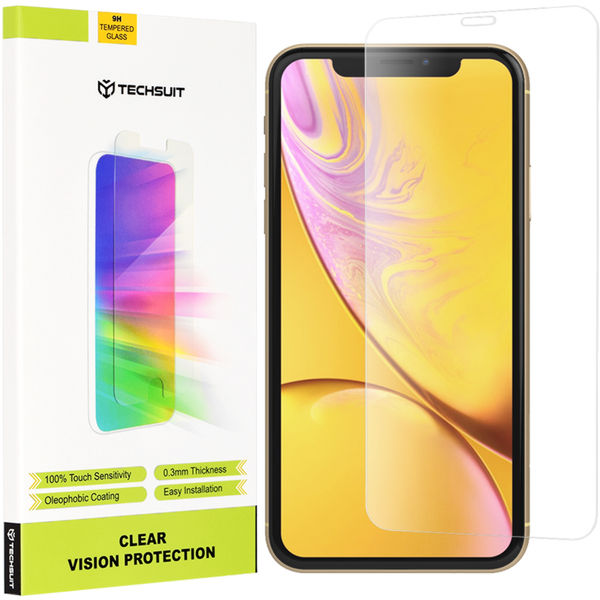 Techsuit - Clear Vision Glass - iPhone XR / iPhone 11 - Transparent