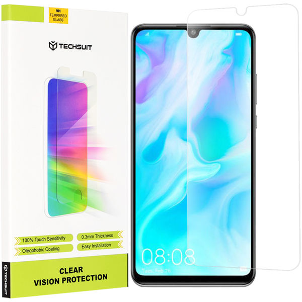 Techsuit - Clear Vision Glass - Huawei P30 Lite / P30 Lite New Edition - Transparent
