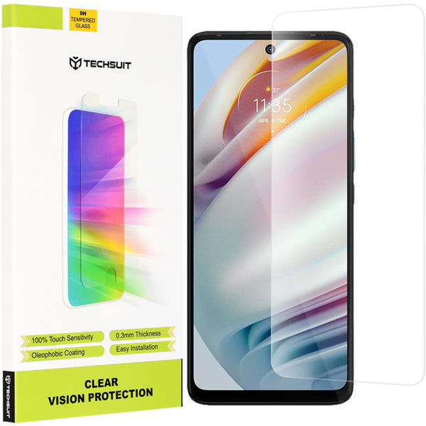 Techsuit - Clear Vision Glass - Motorola Moto G60 / Moto G60S - Transparent