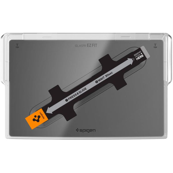 Spigen - Glas.tR EZ-FIT - Tesla Model X 2022 / Model S 2021 - Black